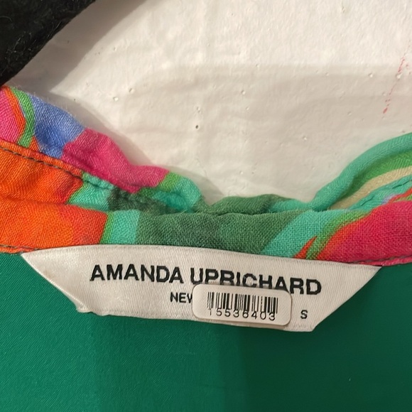 Amanda Uprichard Multicolor Pierre Midi Dress Size S - Picture 4 of 11